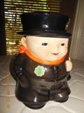 Goebel cookie jar RARE TO FIND, 1974 W. Germany. It is called the chimney sweep. Mint condition.