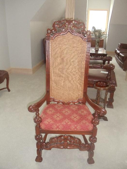 William and Mary Style Chair