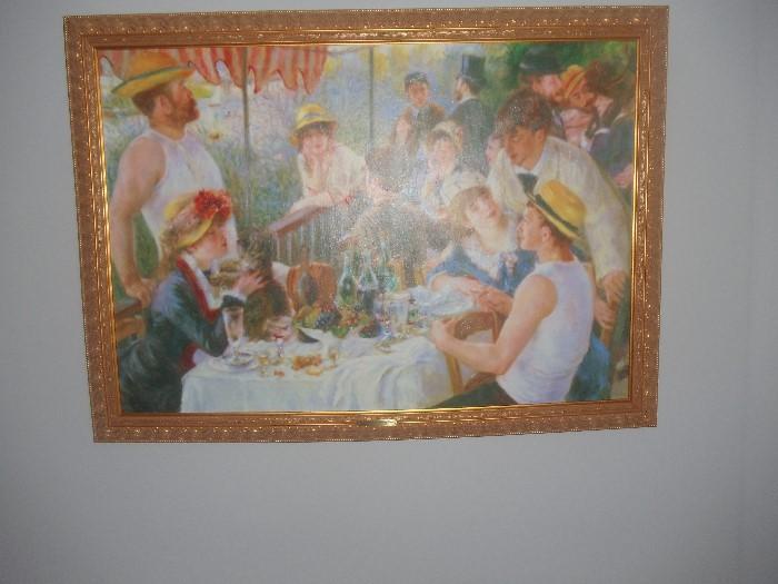 "Luncheon on the Boating Party" after Renoir