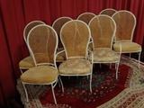 8 MILO BAUGHMAN FOR THAYER COGGIN CHAIRS (2 ARMCHAIRS, 6 SIDE CHAIRS) CIRCA 1970'S