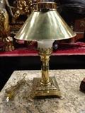 BRASS ORIENT EXPRESS REPLICA TABLE LAMP