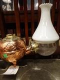 ANTIQUE COPPER OIL LAMP