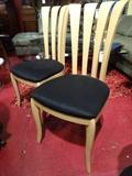 PAIR NEW ITALIAN CHAIRS