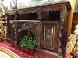 ANTIQUE GOTHIC REVIVAL SIDEBOARD