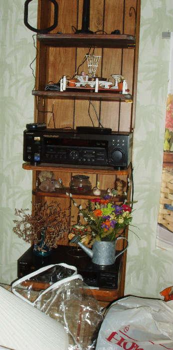 sony stero receiver and disk player