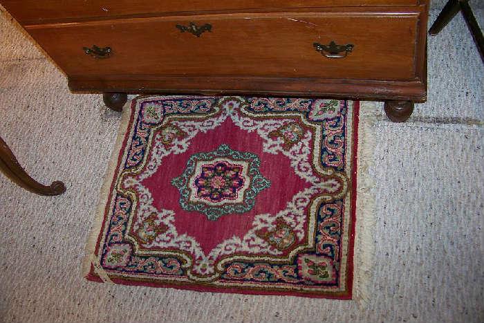 One of the many oriental rugs at this sale