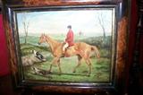 One of many beautifully framed pieces of art - some paintings - many signed - 