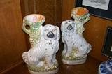 Wonderful pair of Staffordshire dogs