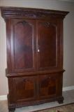 Mahogany armoire/entertainment center - 