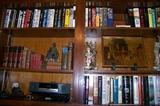 We have several bookcases full of books - recent novels, antique books, books relating to local history - etc.
