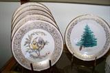 This is a sample of the Lenox bird plates - Boehm