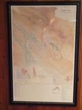 One of Five Framed Sonoma County Viticulture Area Maps, 1998