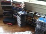 Books (mafia, crime non fiction), DVDs and CDS