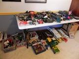 Tons of military toys, box of legos and much more