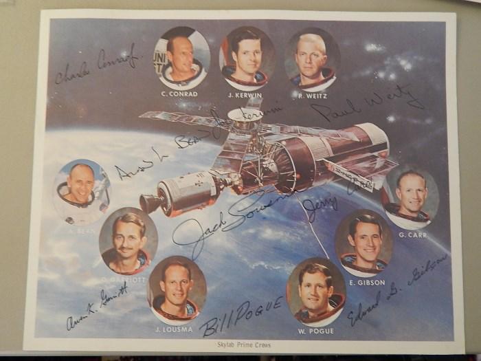 astronauts signatures