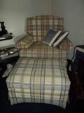 club chair w/ottoman