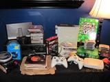 Xbox, Nintendo, game boys, 45's games and more