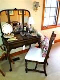 Vintage dressing table with mirror