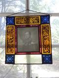 Lithophane in stained glass