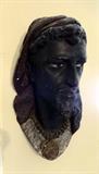 Life-size plaster bust of Moor