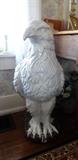 Large detailed stoneware eagle.