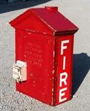 Antique fire box