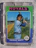 George Brett rookie card - Topps c. 1976