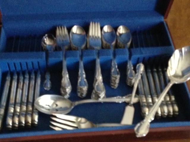 Silver Place Setting For 12