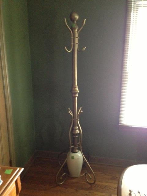 Brass Coat Rack