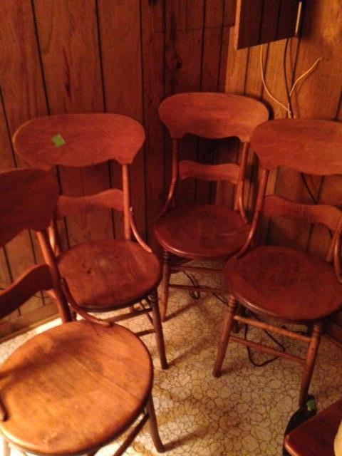 Primitive Bentwood Chairs