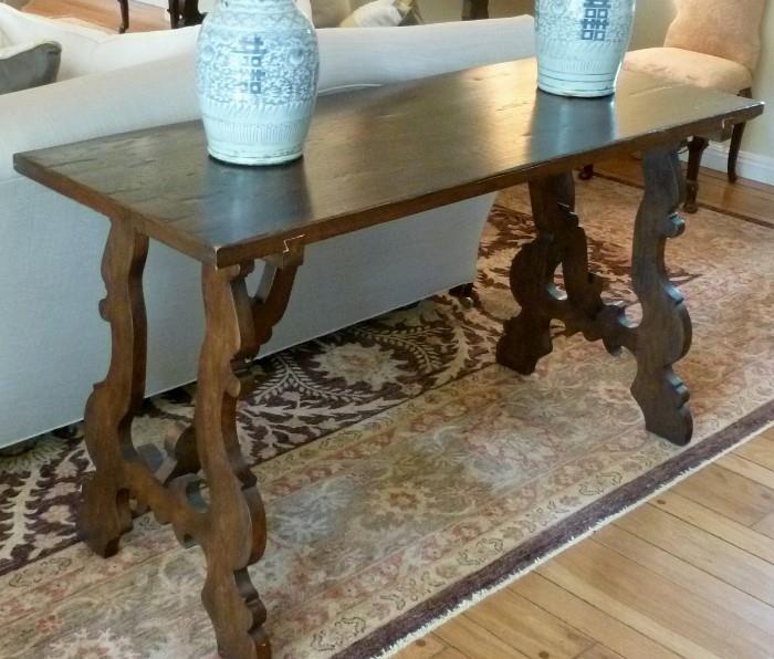 Spanish Baroque Library Table
