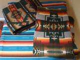 Pendleton blankets and Mexican weaving