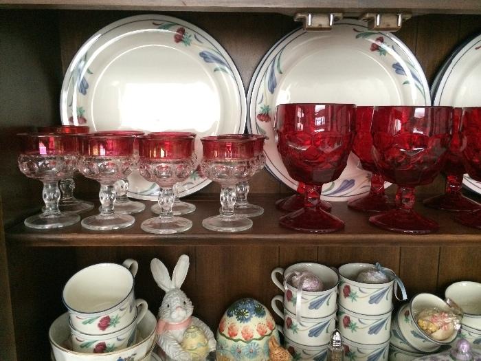Lots of dishes, glasses & knick knacks
