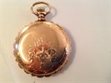Solid 14k gold Elgin pocket watch