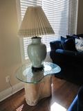 Beautiful Celadon Ceramic Lamp
