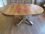 Oak Table with two Leaves