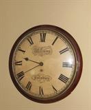 An Antique English Wall Clock
