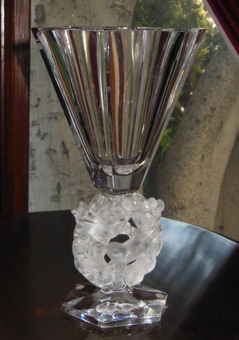 A Lalique Vase  SOLD!