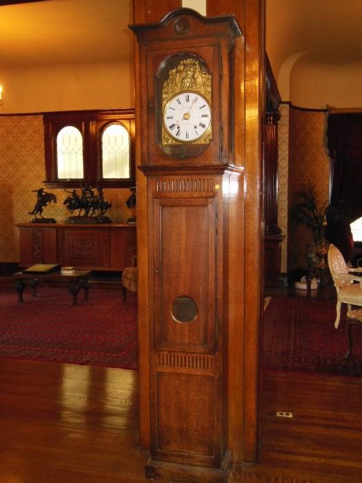 An Antique French Tall-Case Clock