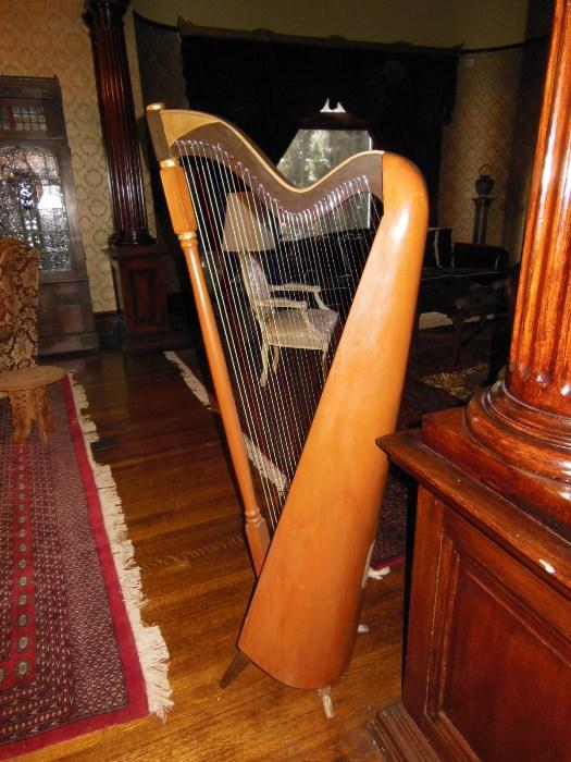An Irish Harp.  SOLD!