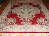 Fine Aubusson Wool / Silk Rug