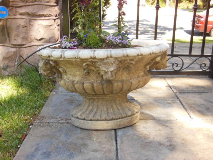 One of a Pair of Antique Planters