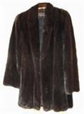A Valentino Black Mink Jacket from Bullocks Wilshire