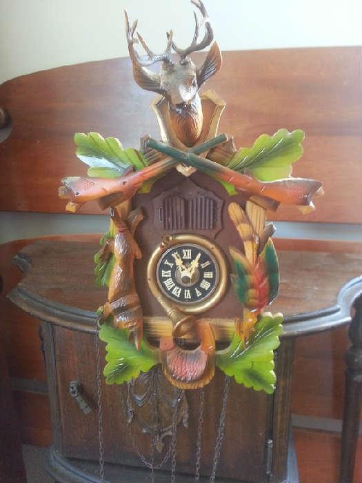 retro cuckoo clock