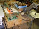 Scroll saw and belt sander