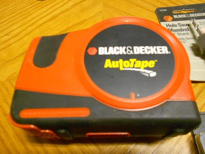 black & decker auto tape