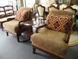 pair of upl. chairs