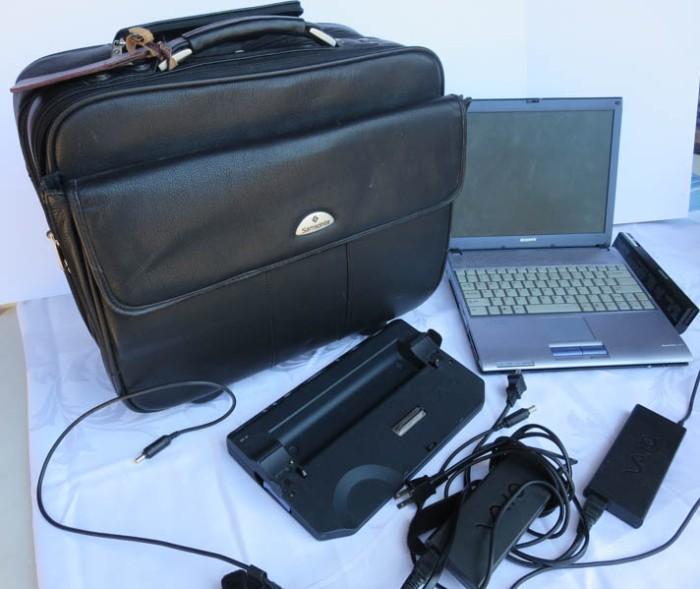 Sony Vaio Laptop, Carrying Case and More