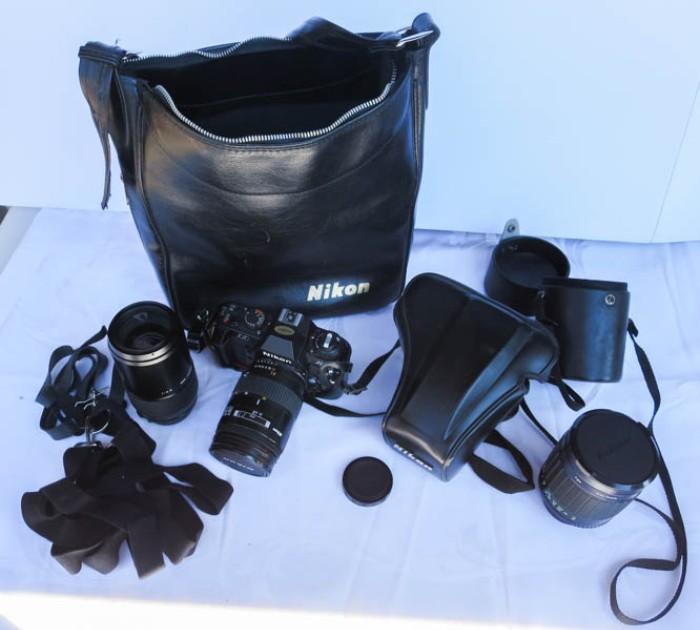 Nikon N2020 Film Camera and Accessories