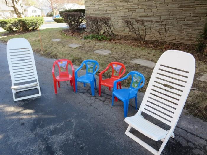 Plastic Picnic Chairs